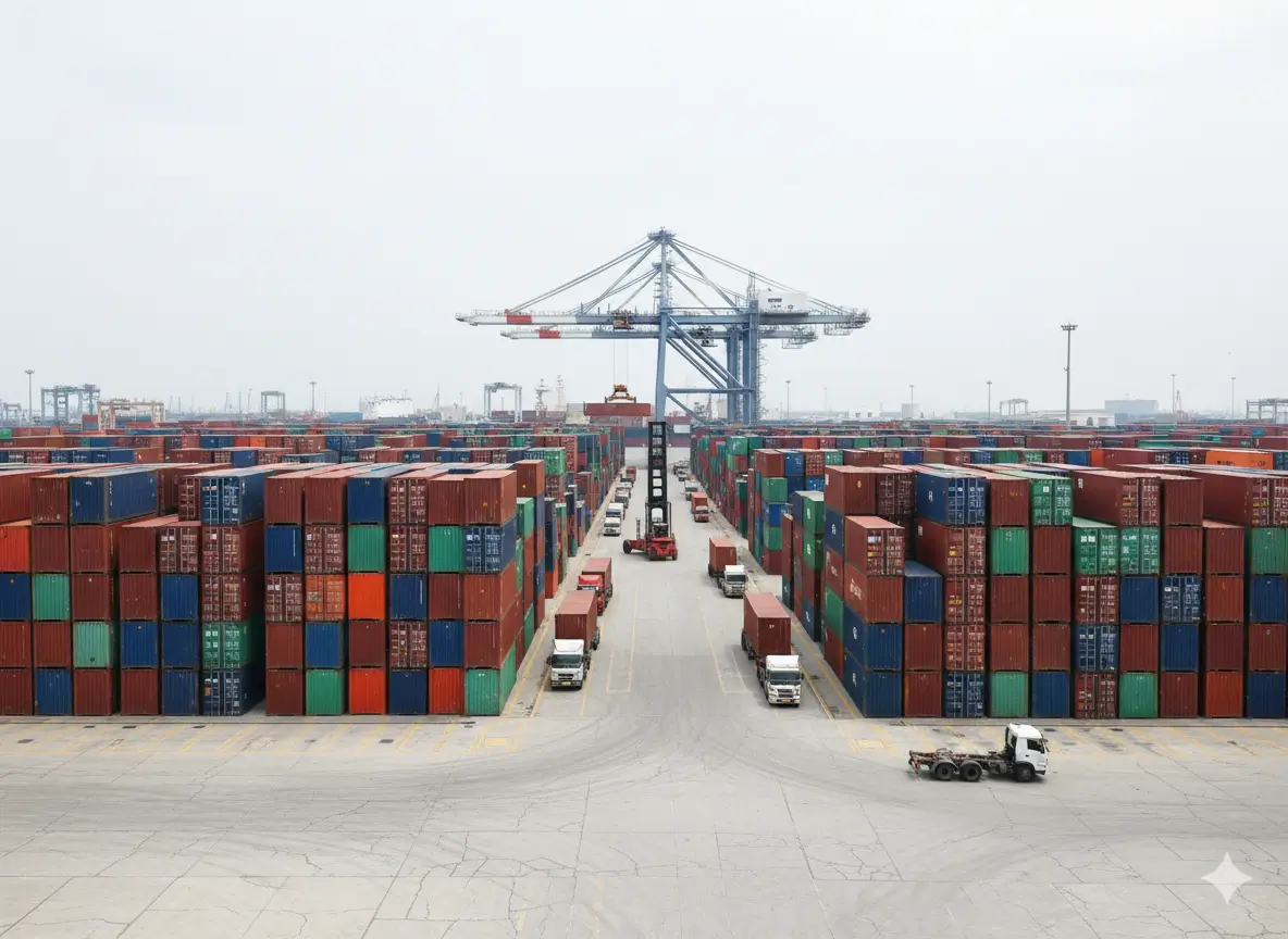 Export logistics for renewable feedstock